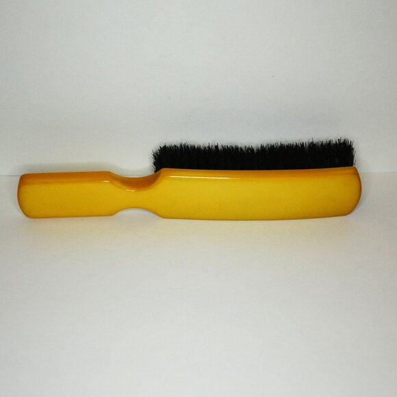 Vintage Fuller Brush Lint Brush MCM Yellow Bakelite Clothing Accessory Decor - Picture 3 of 5